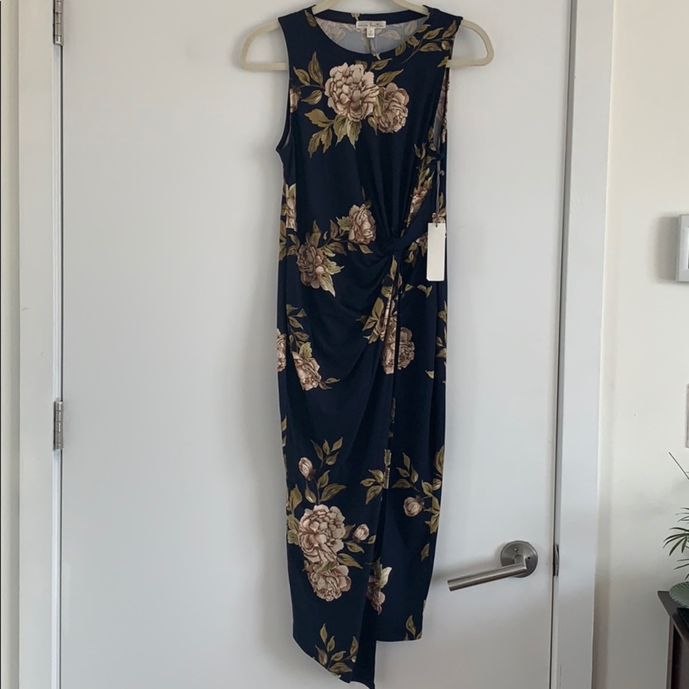 Nine Britton Abigail brushed knit midi dress